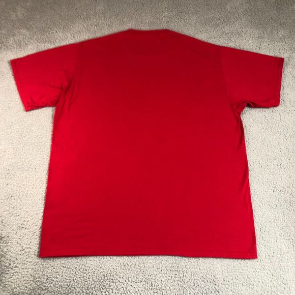 New York Giants Shirt Mens 2XLarge Red Football NFL Short Sleeve Crew Neck Tee - Picture 4 of 6